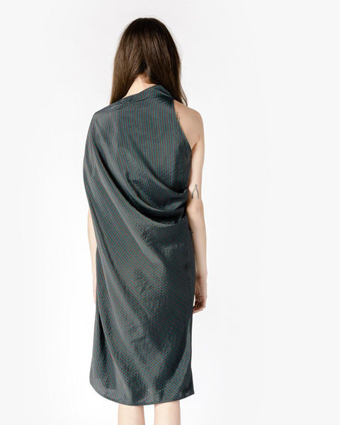 Grey/Red Stripe Dress by MM6 Maison Margiela at Mohawk General Store
