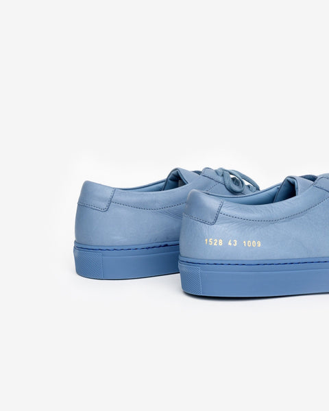Original Achilles Low 1528 in Blue by Common Projects at Mohawk General Store
