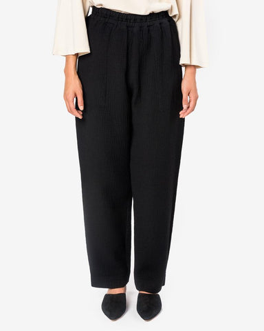 Canvas Pants in Black by Black Crane at Mohawk General Store