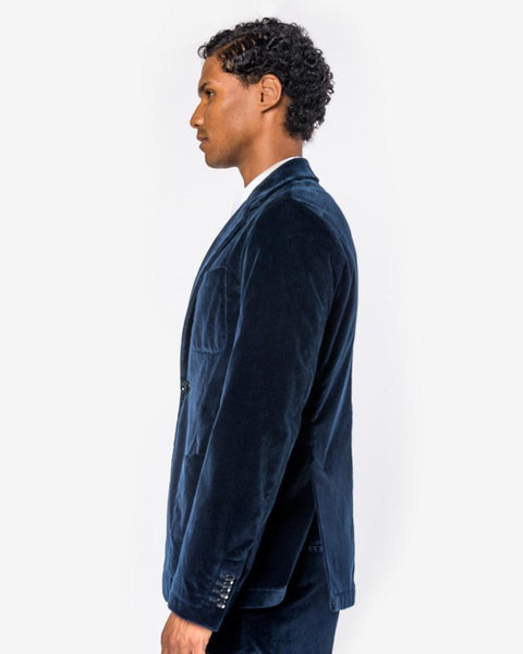 Calle Jacket in Navy by Barena at Mohawk General Store
