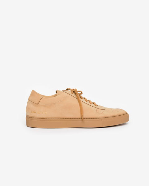Nubuck BBall Low Sneakers 2094 in Tan by Common Projects at Mohawk General Store