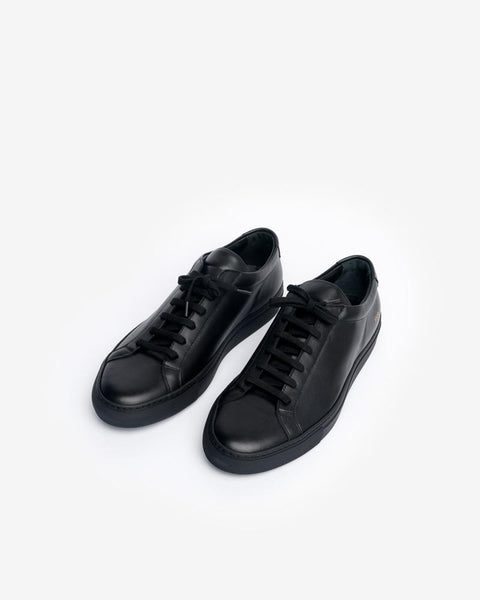 Original Achilles Low 1528 in Black by Common Projects at Mohawk General Store