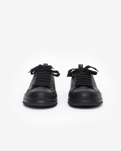 Vitello Olio Shoes in Nero by Ann Demeulemeester at Mohawk General Store
