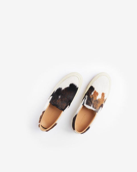 Ponyhair Slip-On in Brown by Dries Van Noten Man at Mohawk General Store