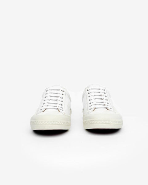 Leather Sneaker in White by Dries Van Noten Man at Mohawk General Store