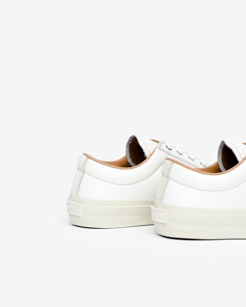 Leather Sneaker in White by Dries Van Noten Man at Mohawk General Store