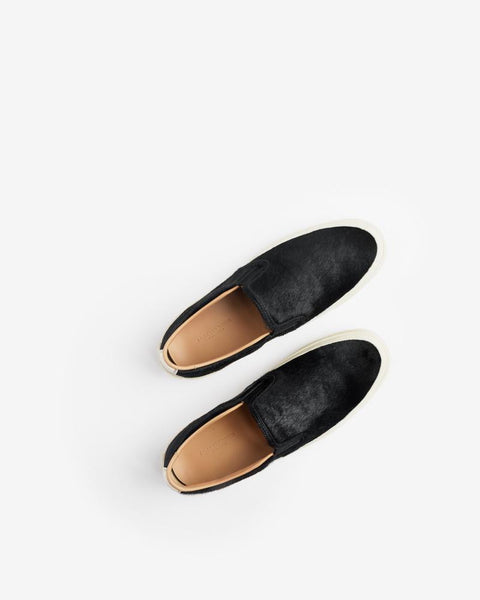 Ponyhair Slip-On in Black by Dries Van Noten Man at Mohawk General Store