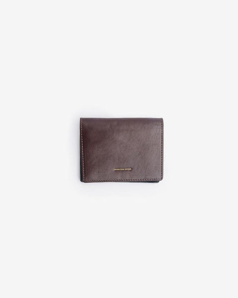 Card Case Wallet in Brown by Dries Van Noten Man at Mohawk General Store