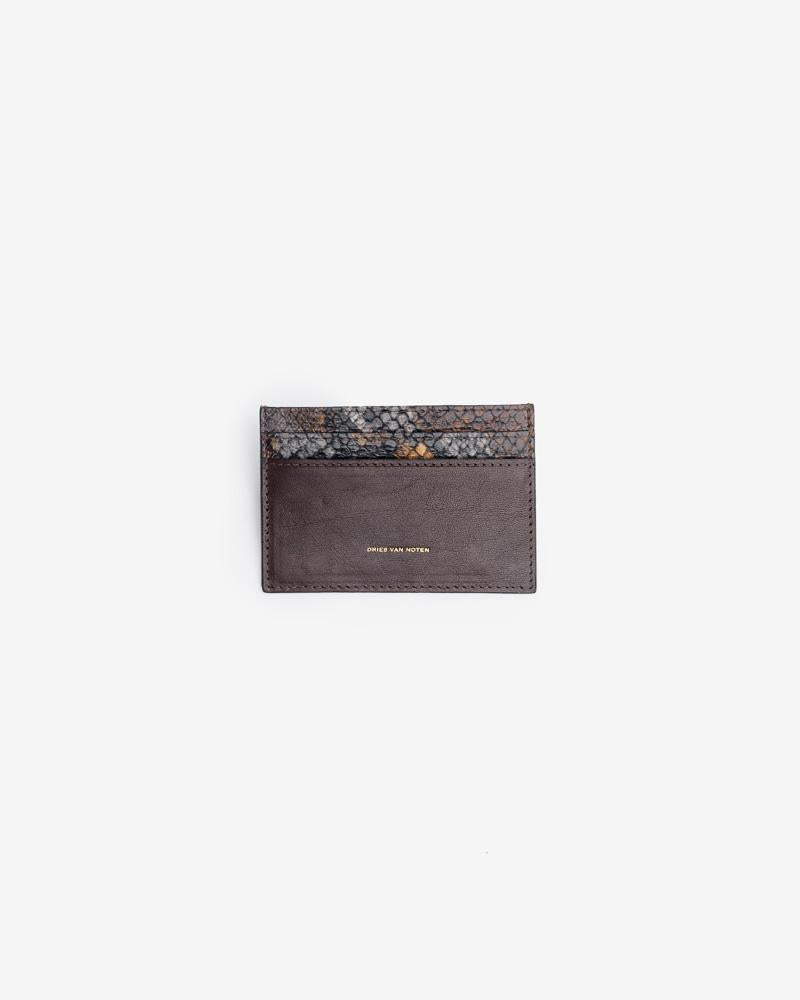 Cardholder in Brown by Dries Van Noten Man at Mohawk General Store