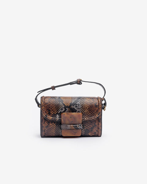 BW22/839 Python Stamped Shoulder Bag Brown Dries Van Noten Mohawk General Store