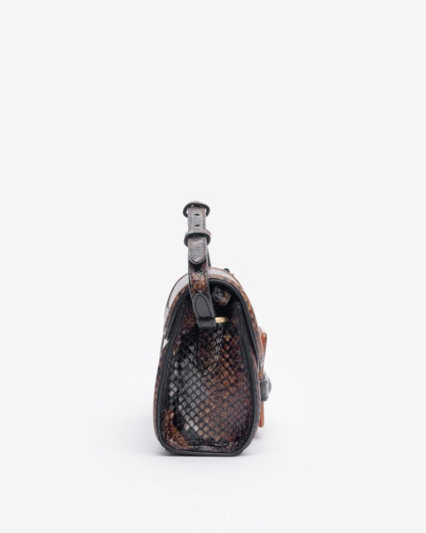 BW22/839 Python Stamped Shoulder Bag Brown Dries Van Noten Mohawk General Store