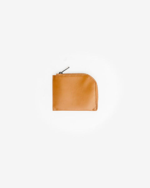 Flat Wallet in Tan