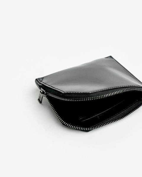 Flat Wallet in Black