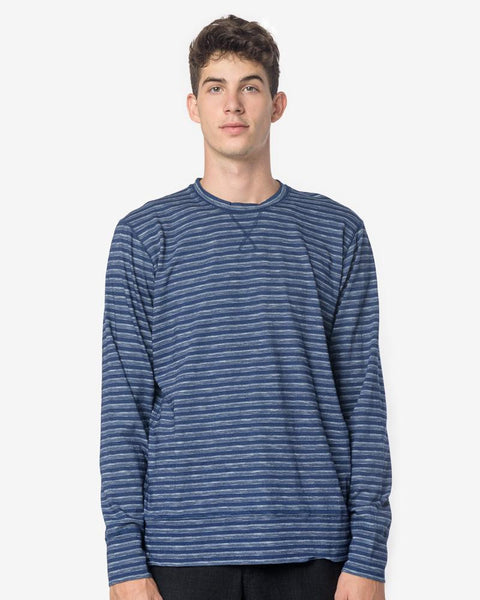 Heskin Crew in Indigo