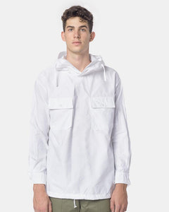 Cagoule Shirt in White by Engineered Garments at Mohawk General Store
