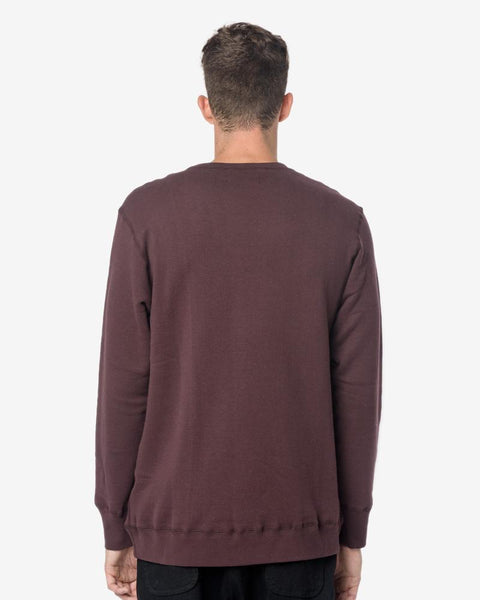 Sweatshirt in Burgundy