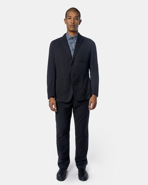 Blazer in Black by Issey Miyake Man at Mohawk General Store