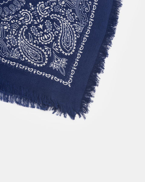 Carre Bandana Scarf in Navy by Destin at Mohawk General Store