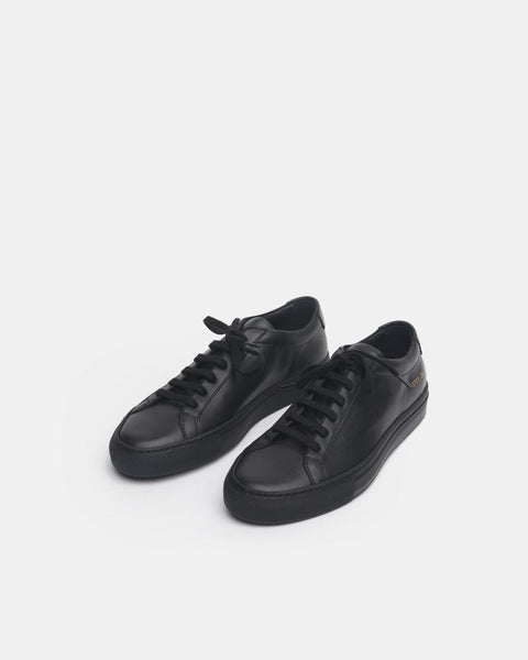 Original Achilles Low 3701 in Black by Woman Common Projects Mohawk General Store