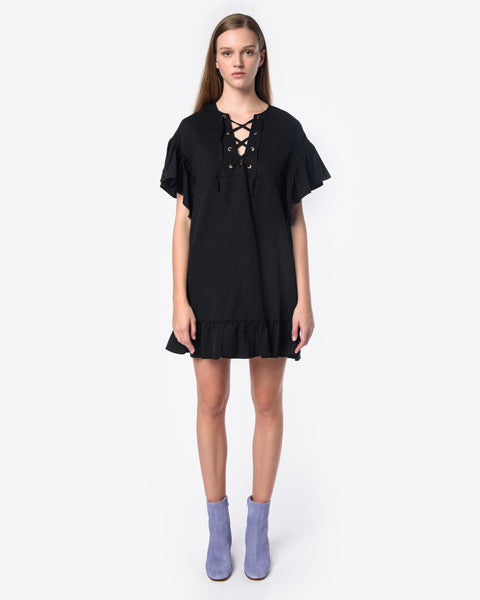 Marianne Dress in Noir by Ulla Johnson Mohawk General Store