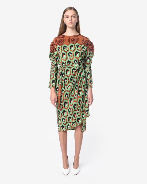 Dirai Dress in Desb by Dries Van Noten Mohawk General Store