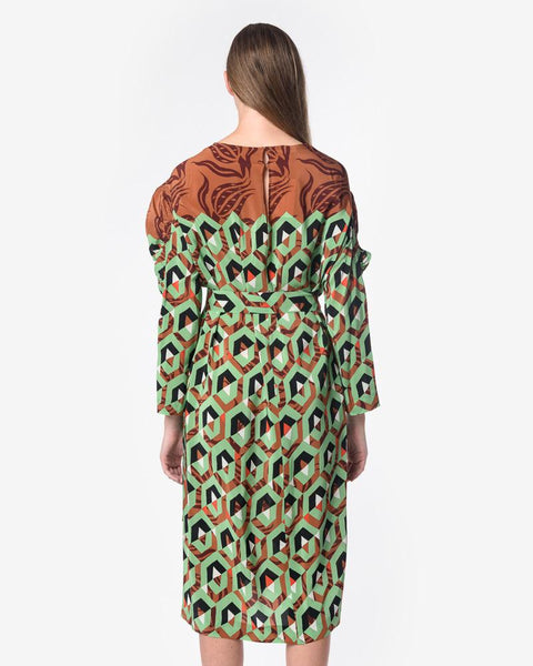 Dirai Dress in Desb by Dries Van Noten Mohawk General Store