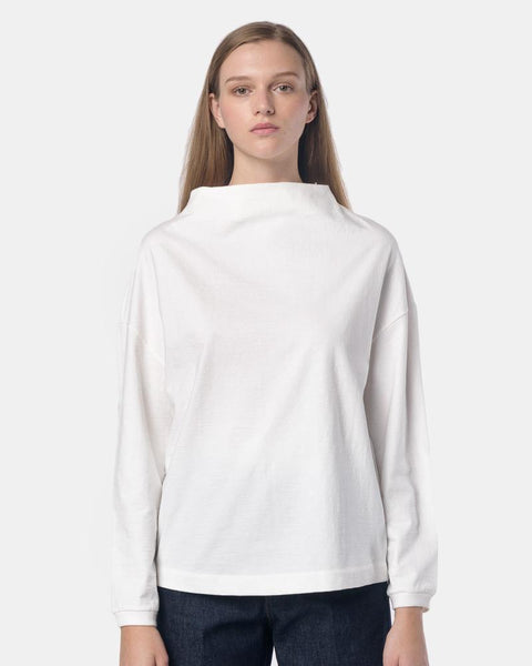 Hamar Jersey Top in White