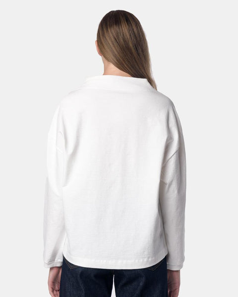 Hamar Jersey Top in White