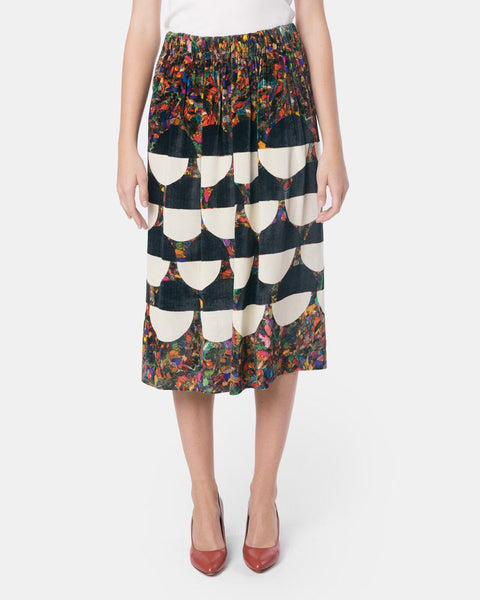 Shens Long Skirt in Desb