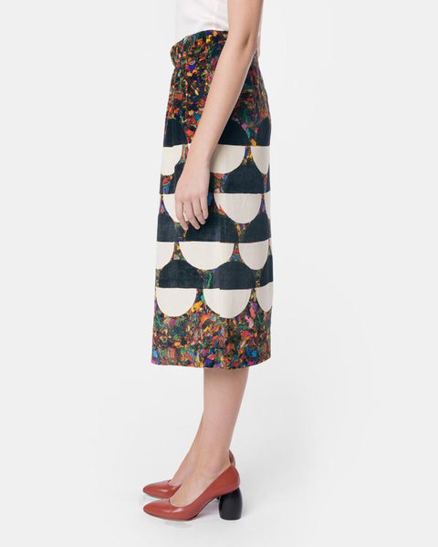 Shens Long Skirt in Desb