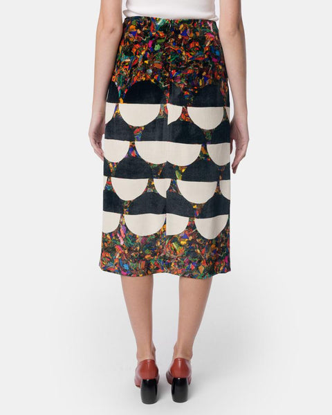 Shens Long Skirt in Desb