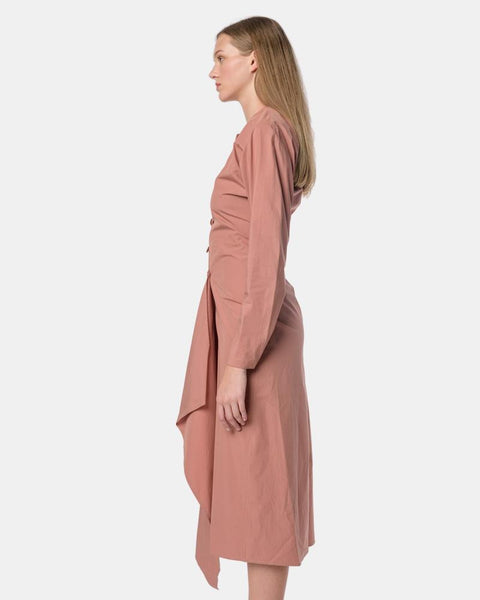 Shirt Dress in Dusty Pink by Lemaire Mohawk General Store