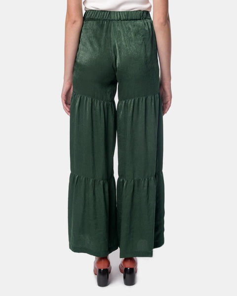 Mia Pull On Pant in Hunter Green by Yune Ho Mohawk General Store