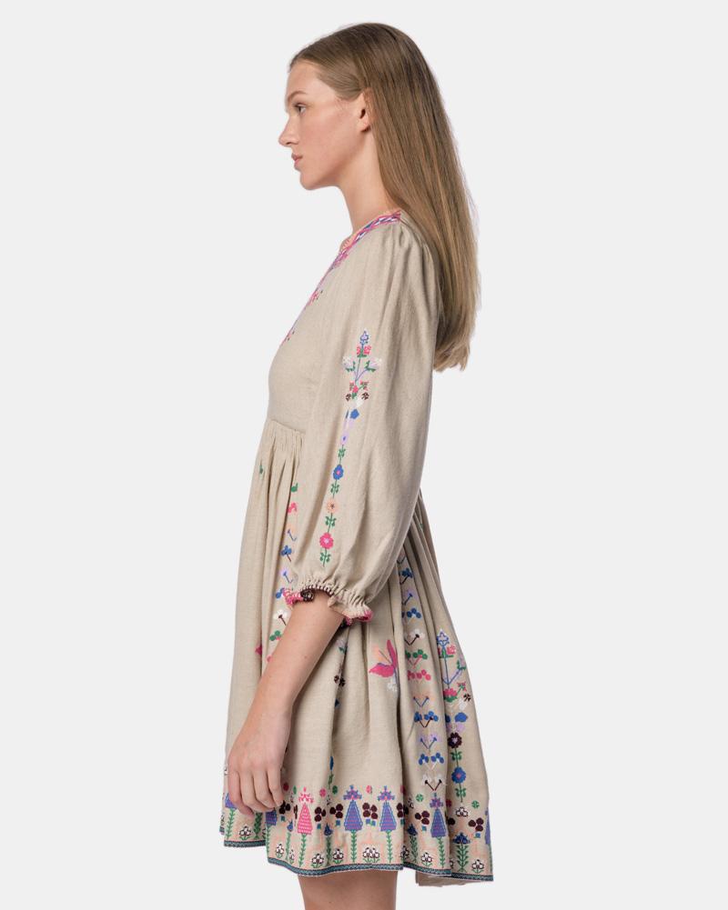 Vija Dress in Dove – minimal-theme-fashion