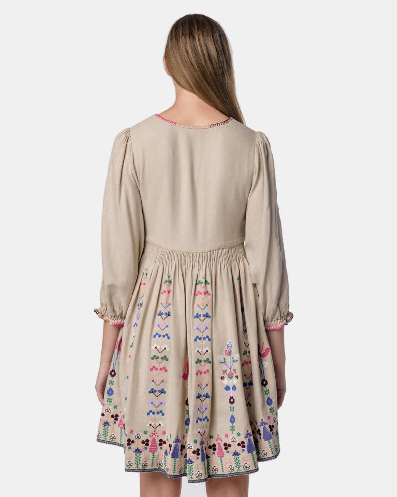 Vija Dress in Dove – minimal-theme-fashion