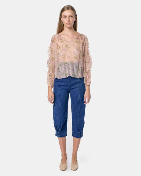 Azalea Blouse in Rose by Ulla Johnson Mohawk General Store