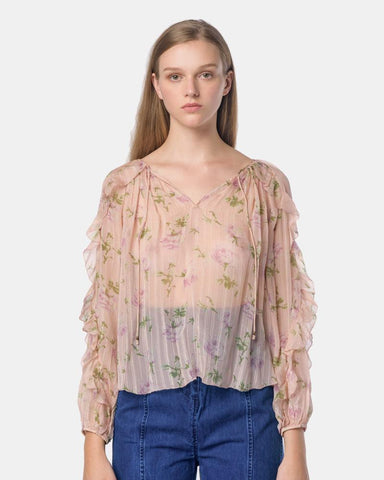 Azalea Blouse in Rose by Ulla Johnson Mohawk General Store