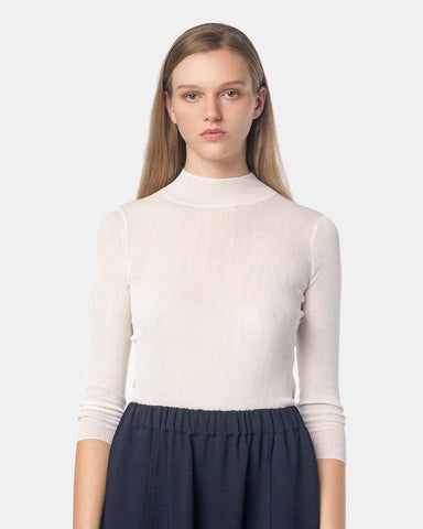 Rosie Turtleneck in Pearl by Ulla Johnson Mohawk General Store