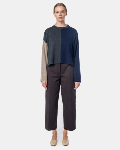 Mondrian Oversized Pullover in Multi by Yune Ho Mohawk General Store