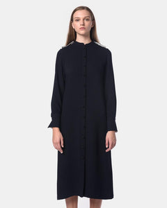 Meredith Shirt Dress in Navy by Yune Ho Mohawk General Store