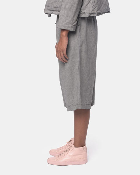 Pleated Culottes in Grey