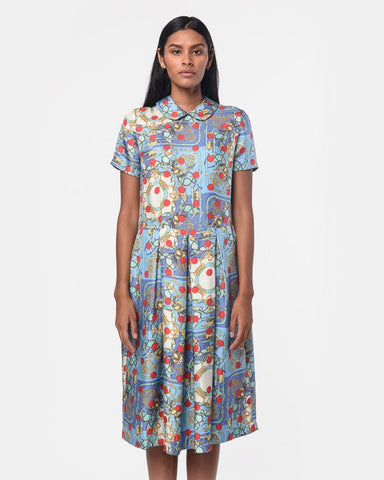 Bling Pleat Dress in Light Blue by Comme des Garçons Comme des Garçons at Mohawk General Store