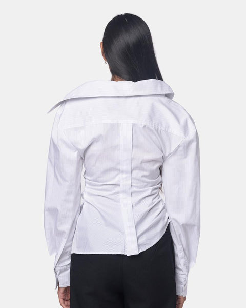 La Chemise Elie Shirt in Black/White