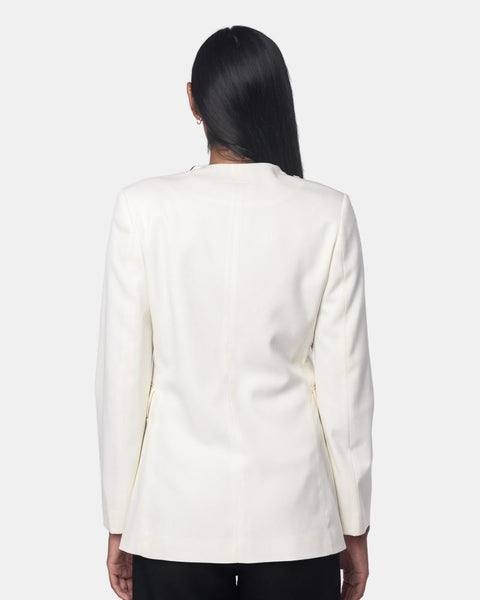 Pearl Jacket in White