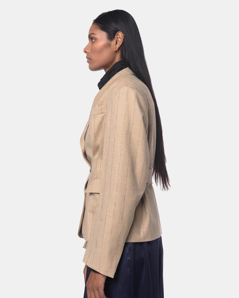 Joyce Blazer in Beige