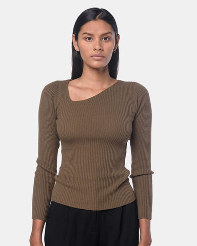 Curve Sweater in Sienna