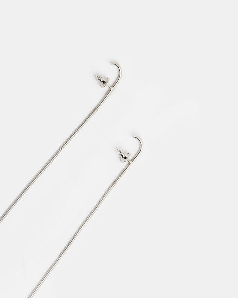 Pearl Snake Earrings in Sterling Silver by Sophie Buhai Mohawk General Store