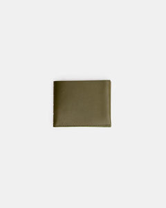 Perforated One Leaf Wallet in Green Tea