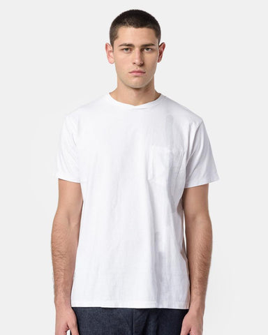 Printed Cross Crew Neck T-Shirt in White
