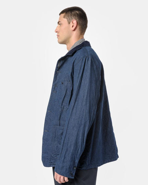 Coverall Jacket in Indigo